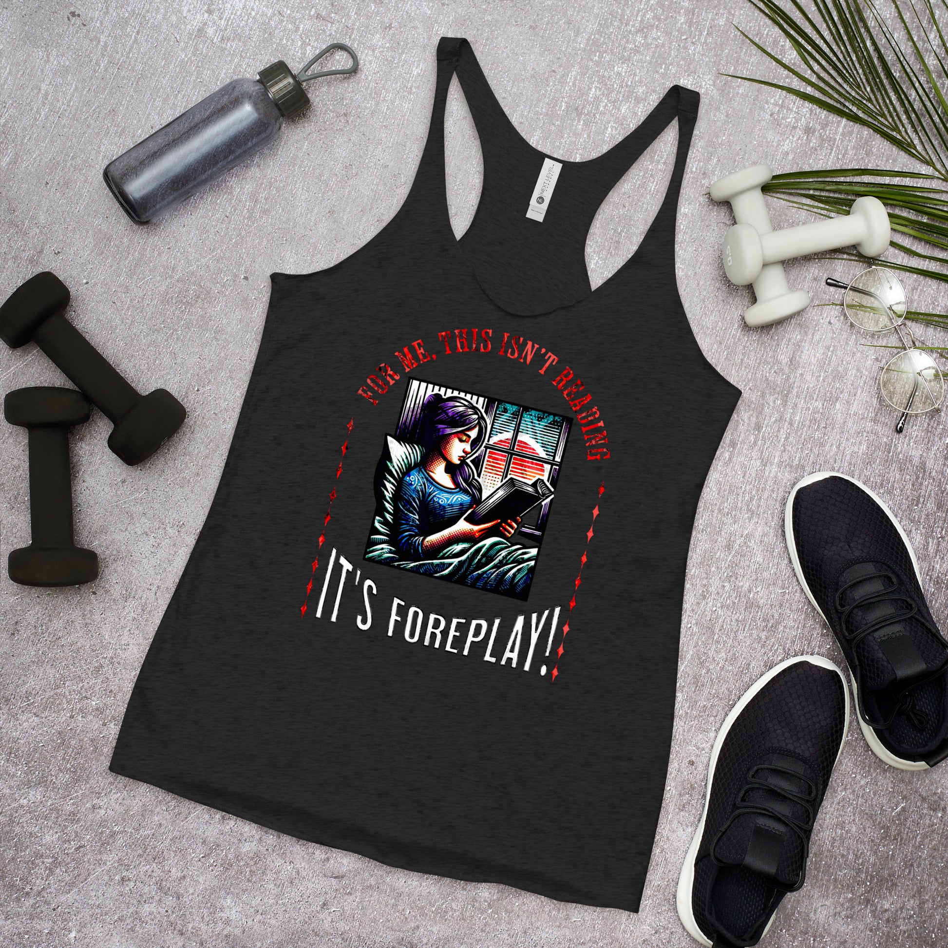 This Ain't Reading, It's Foreplay Tank - Bookslut Shirts