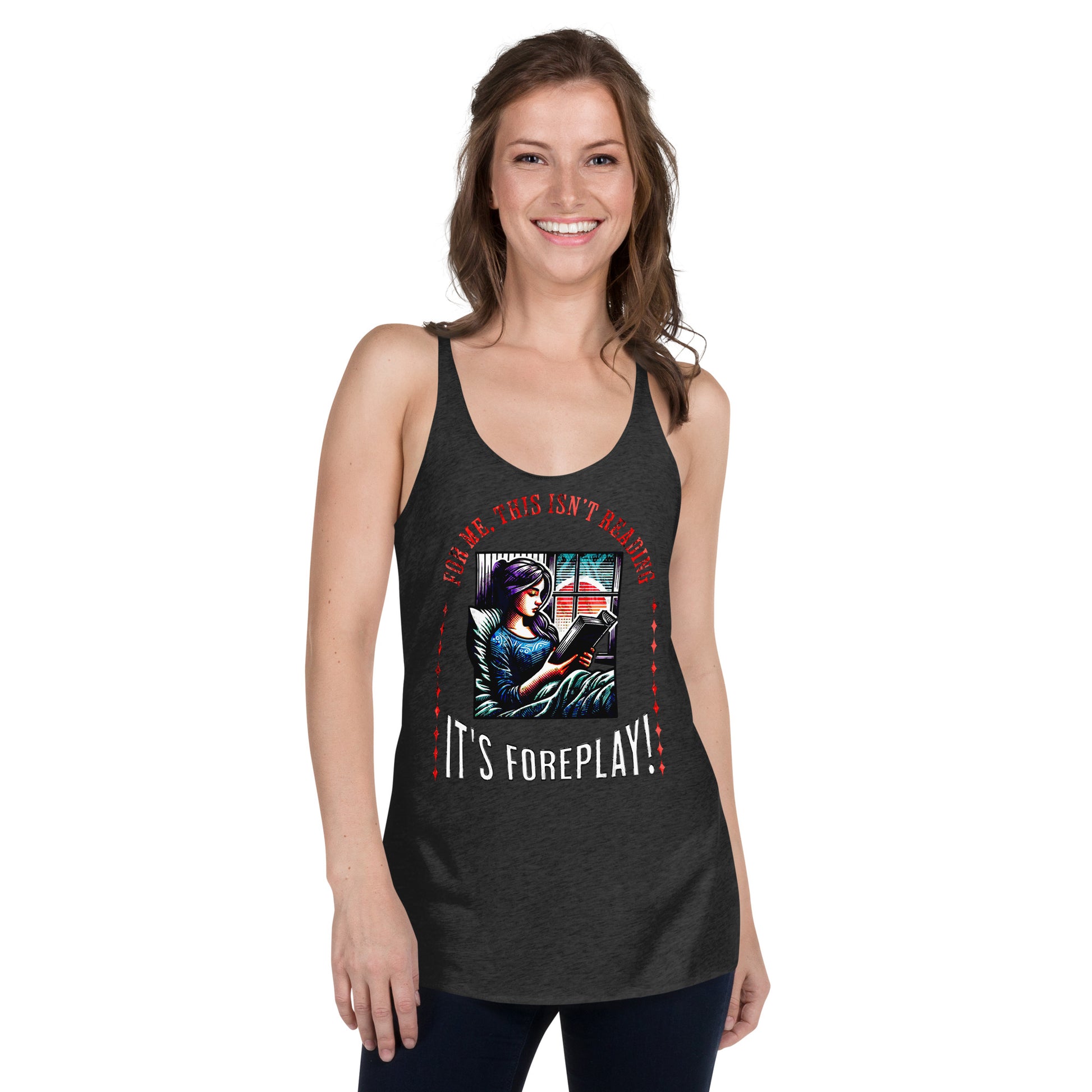 This Ain't Reading, It's Foreplay Tank - Bookslut Shirts