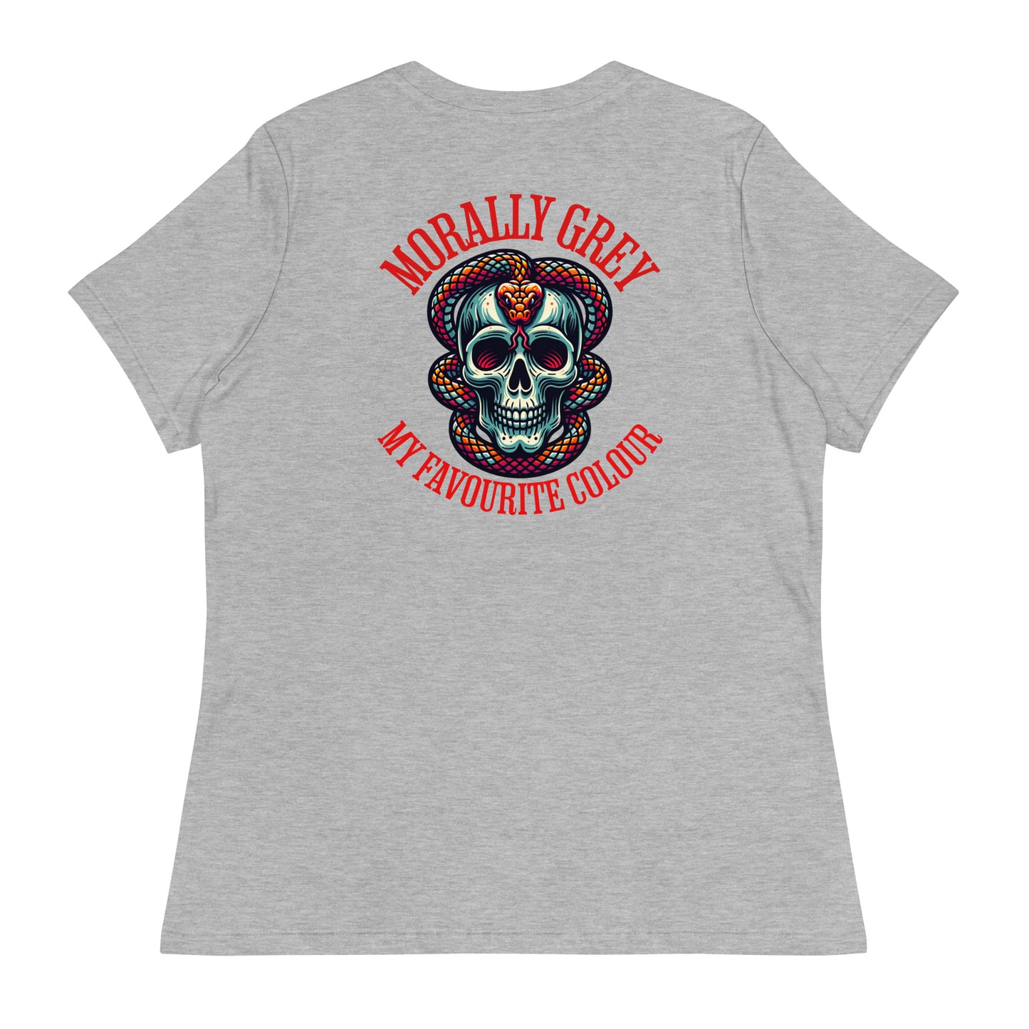 Morally Grey Women's Relaxed T-Shirt - Bookslut Shirts