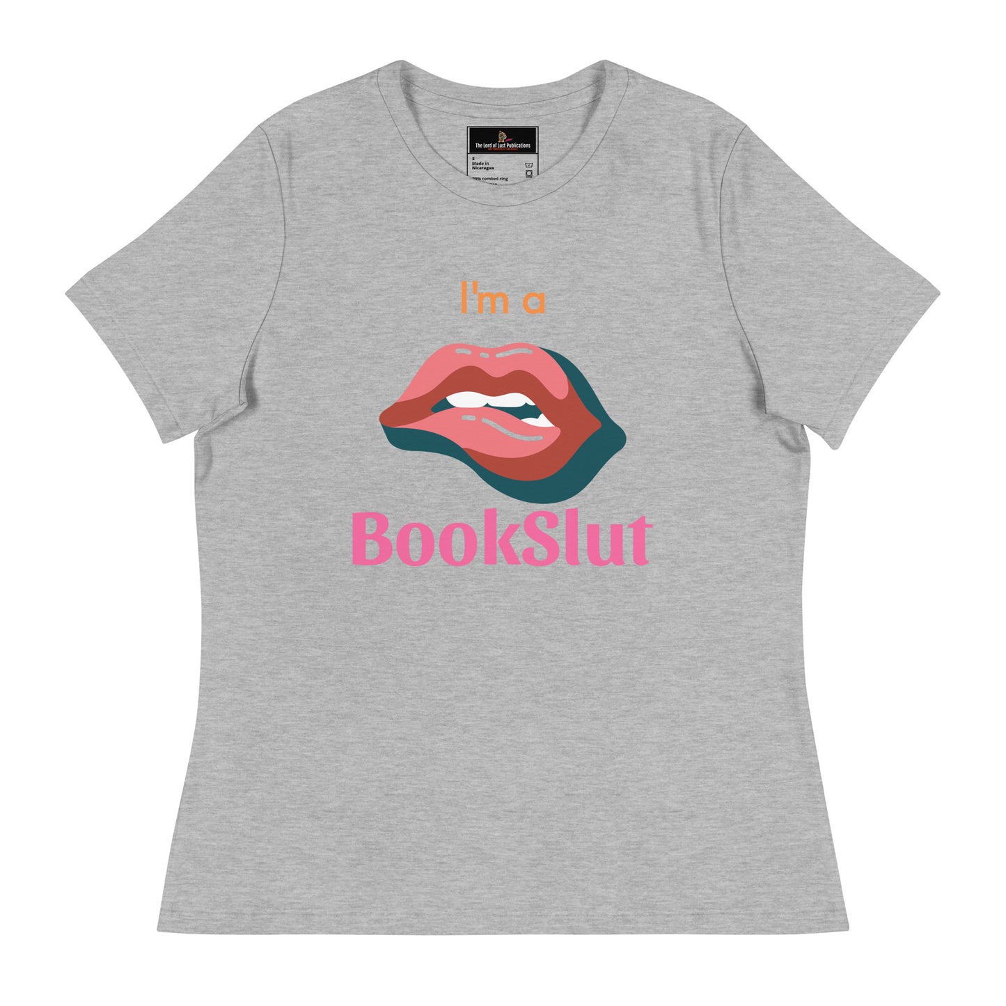 I'm a Bookslut Women's Relaxed Crew neck T-Shirt - Bookslut Shirts