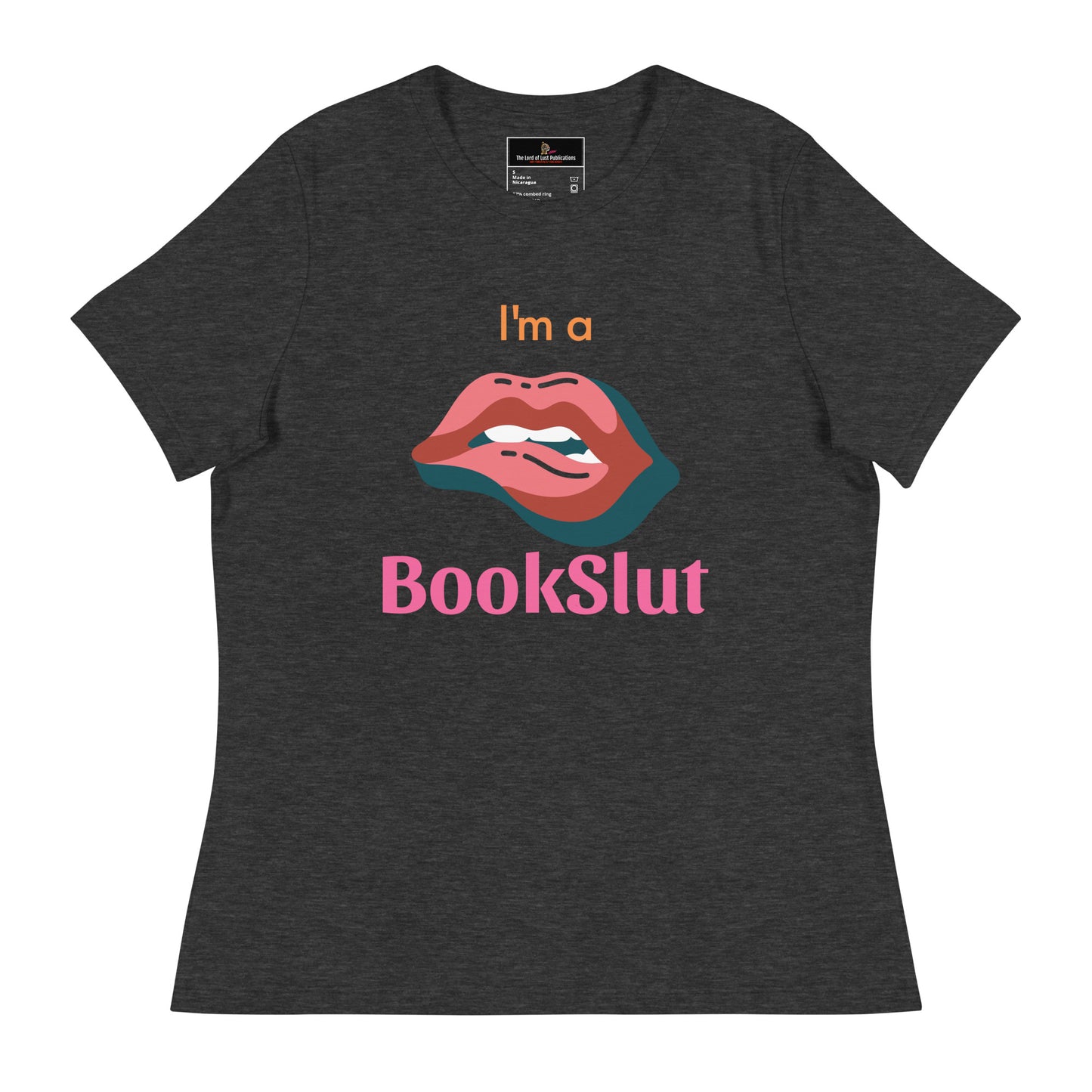 I'm a Bookslut Women's Relaxed Crew neck T-Shirt - Bookslut Shirts