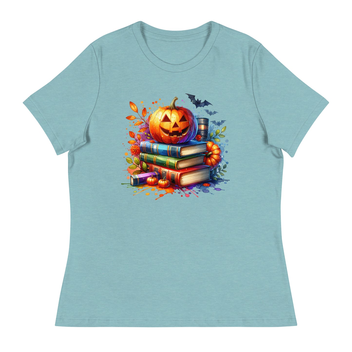 Halloween Women's Relaxed Reading T-Shirt