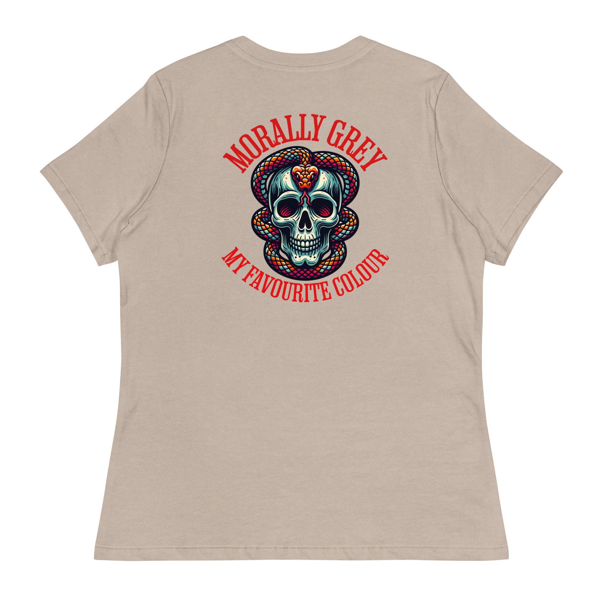 Morally Grey Women's Relaxed T-Shirt - Bookslut Shirts