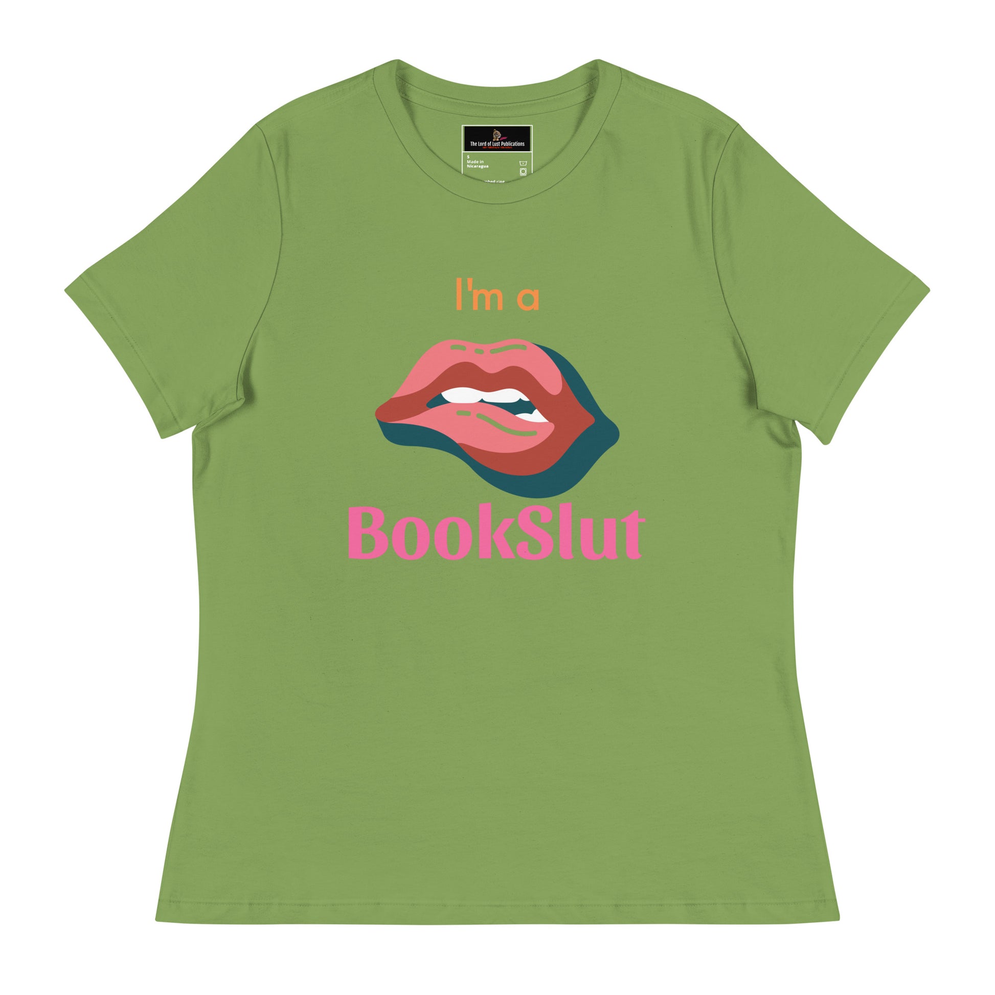 I'm a Bookslut Women's Relaxed Crew neck T-Shirt - Bookslut Shirts