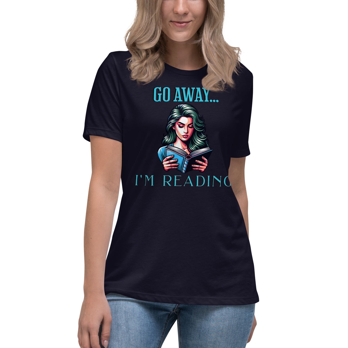 I'm Reading... Women's Relaxed T-Shirt - Bookslut Shirts