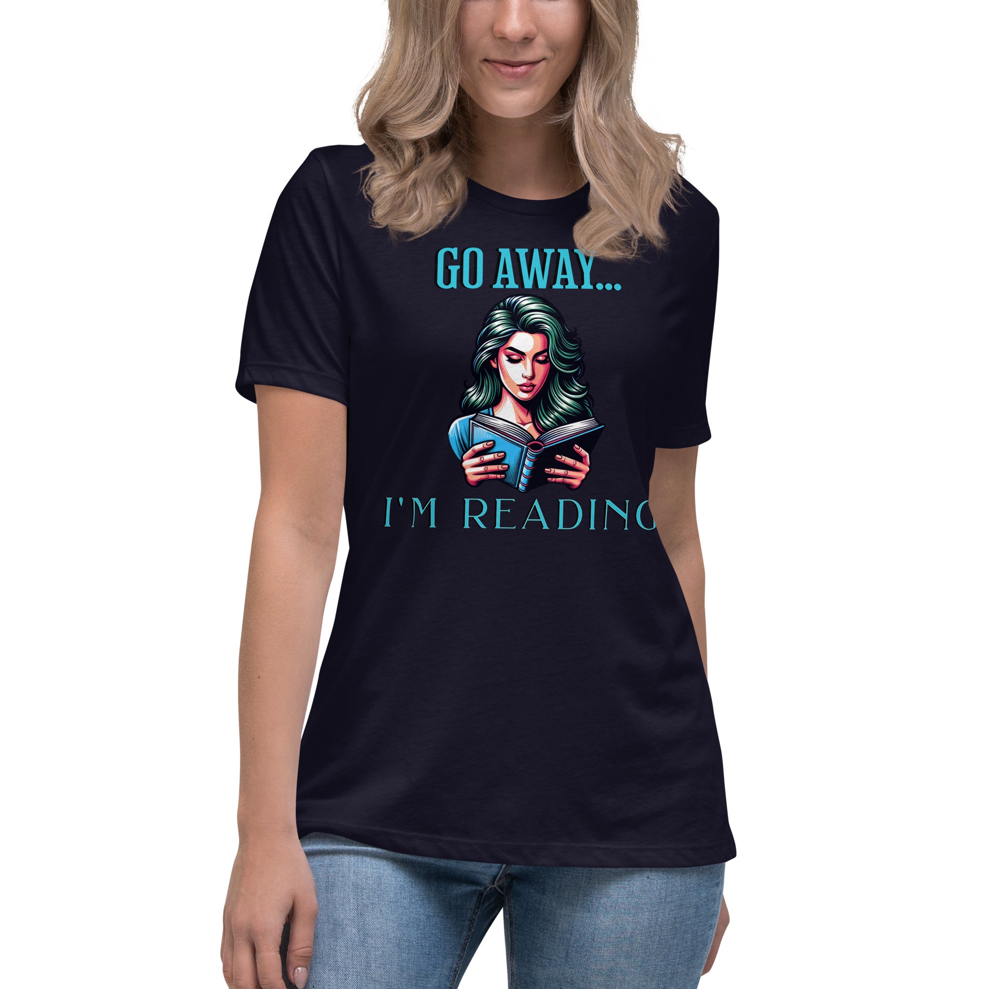 I'm Reading... Women's Relaxed T-Shirt - Bookslut Shirts