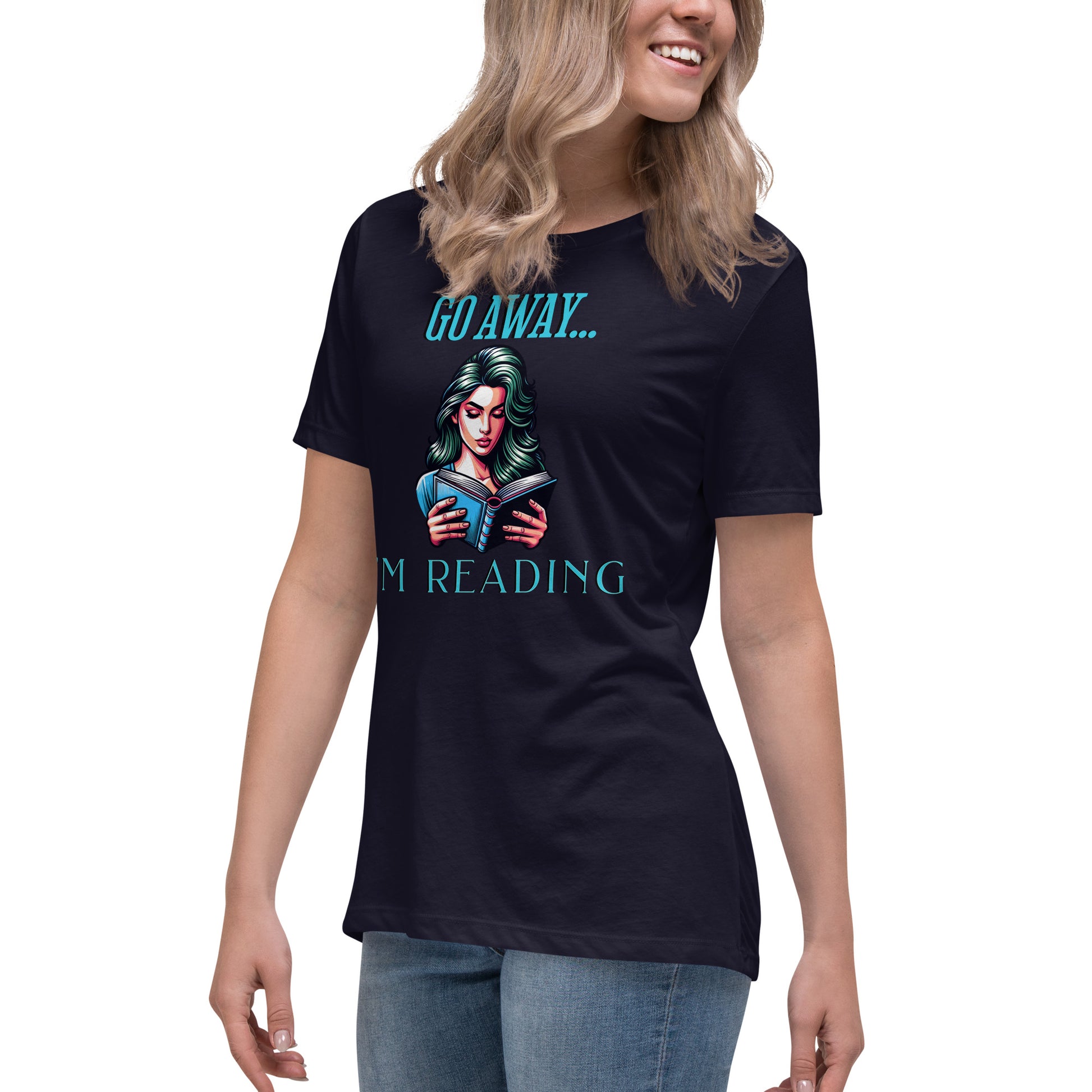 I'm Reading... Women's Relaxed T-Shirt - Bookslut Shirts